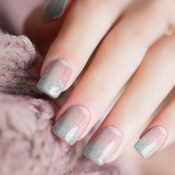 Colour Flash - Magician Dust, silver fading holographic glitter design - Picture 6 of 7